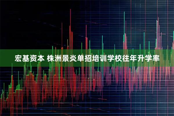 宏基资本 株洲景炎单招培训学校往年升学率